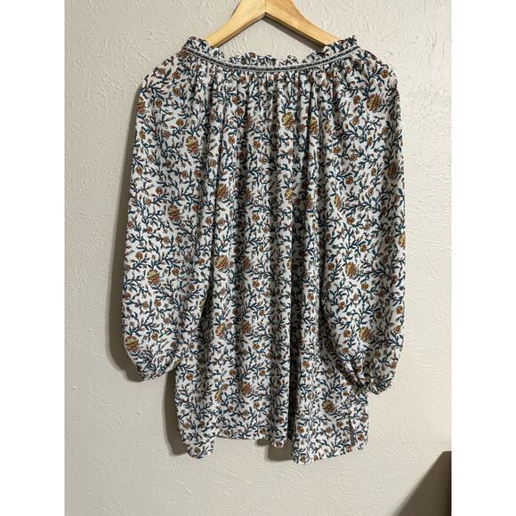 Max Studio Fall Floral Blouse 1X - Picture 4 of 4